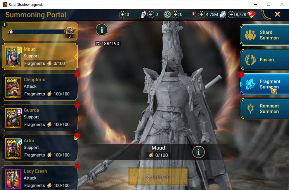 Raid: Shadow Legends Accounts Lv27 522K Power|1 Mythic(Androc)|19 Legendary(Wall image 7