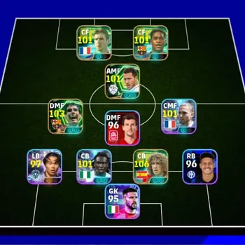 eFootball Accounts Legends & Iconic Players Android|Power 3115|18 Epic Carles Puyol,Pep Guardiola,Eric Cantona,Patrick