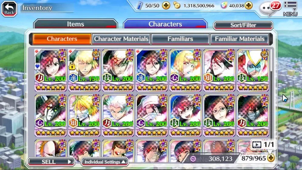 Bleach: Brave Souls Accounts [GLOBAL]40K Orbs|TYBW26 Momo,Shinji,TYBW25 Renji,1 image 11