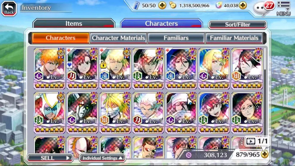 Bleach: Brave Souls Accounts [GLOBAL]40K Orbs|TYBW26 Momo,Shinji,TYBW25 Renji,1 image 13