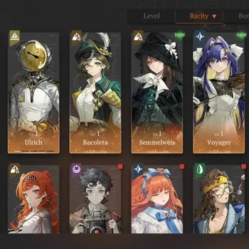 Reverse: 1999 Accounts Starter Global|Starter Lv 1|11K CD,26 Unilog|7 SSR|Hissabeth P5,Ulrich