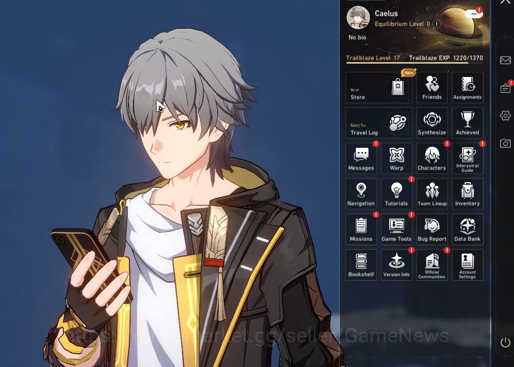 Honkai Star Rail Accounts Starter ASIA |TL 17|3 Limited| Phainon, Luocha, Acheron |Male MC|Jarilo-VI|Take 1
