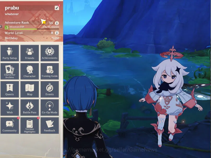 Genshin Impact Accounts Asia|AR 55|4 Limited +1(*5WEP)|Mavuika,Raiden,Duri image 1