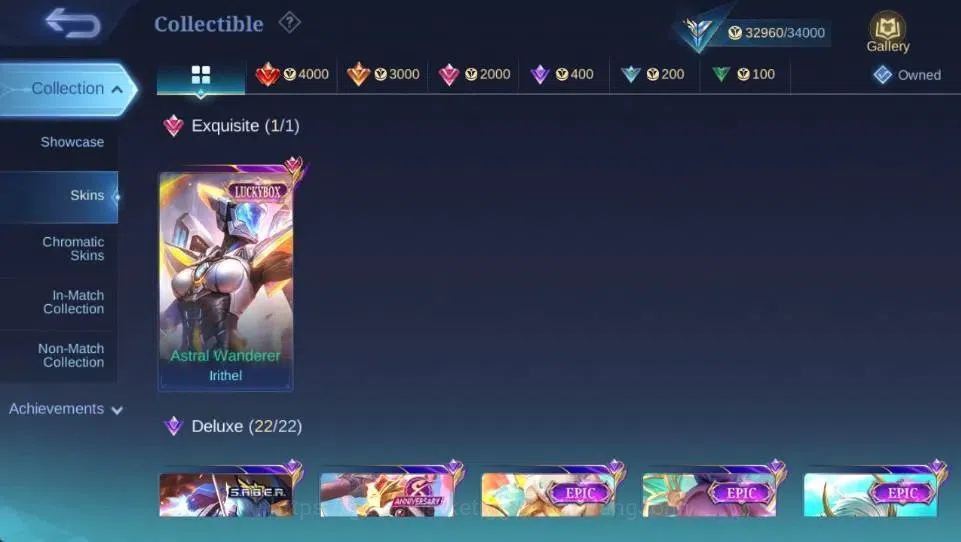 Mobile Legends: Bang Bang Accounts Global|Hero 115 Skin 162|Expert|LBox Irithel|M7 Gr image 8