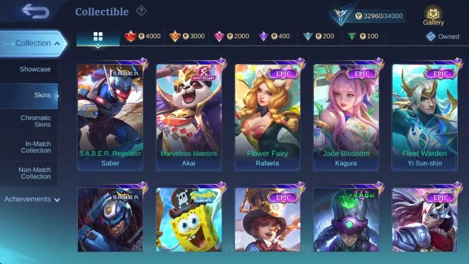 Mobile Legends: Bang Bang Accounts Global|Hero 115 Skin 162|Expert|LBox Irithel|M7 Gr image 9