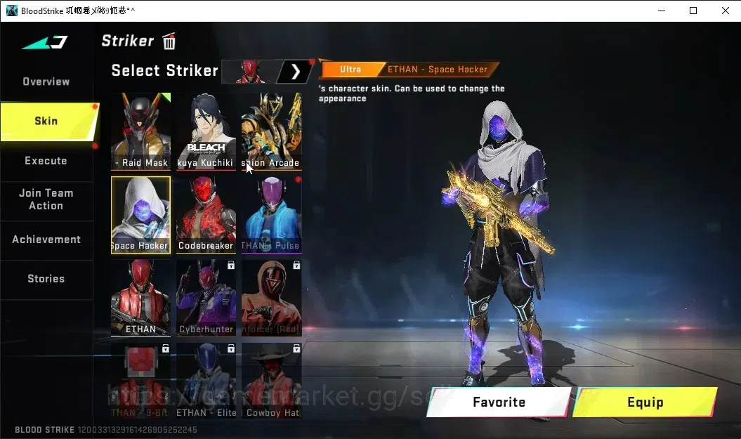 Blood Strike Accounts ASIA | Eternal D.Eagle | Collab TR [JACK-Takemichi image 12