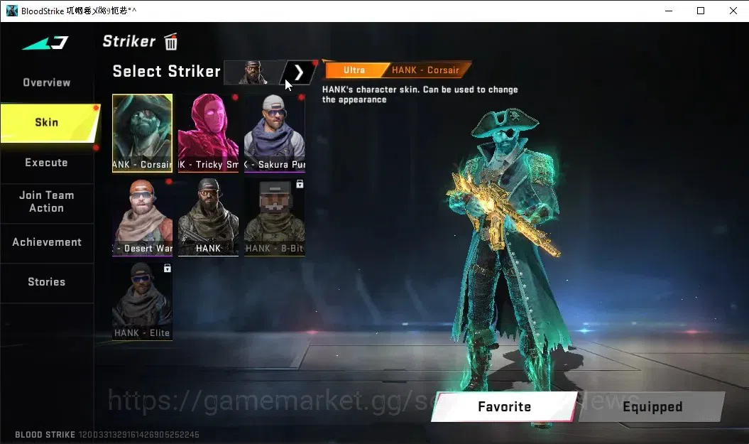 Blood Strike Accounts ASIA | Eternal D.Eagle | Collab TR [JACK-Takemichi image 13