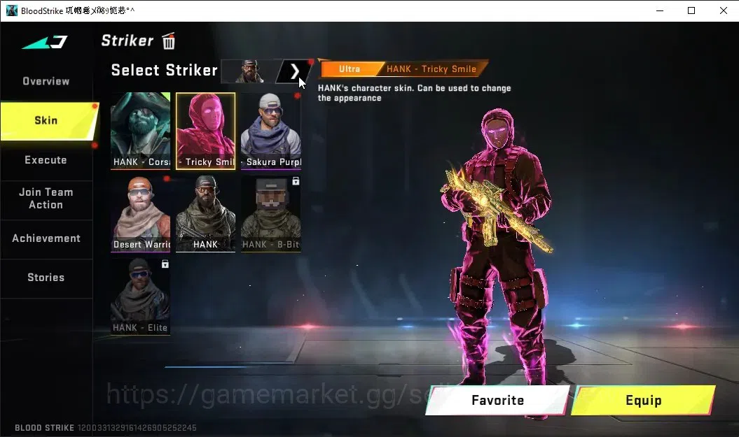 Blood Strike Accounts ASIA | Eternal D.Eagle | Collab TR [JACK-Takemichi image 14