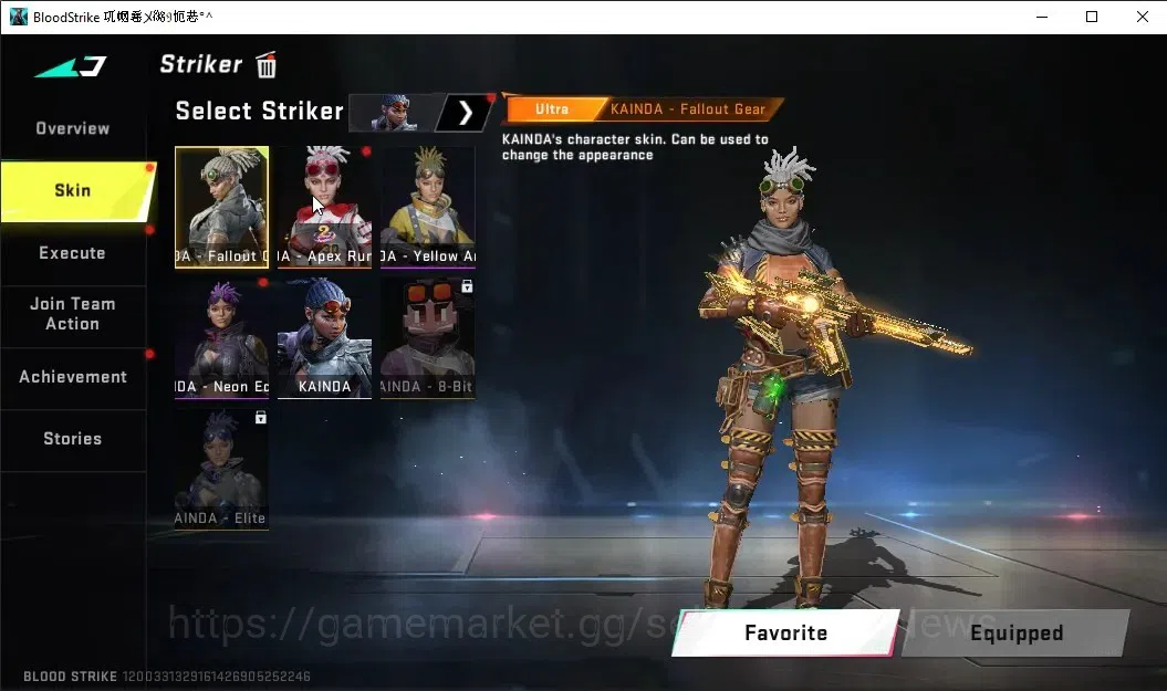 Blood Strike Accounts ASIA | Eternal D.Eagle | Collab TR [JACK-Takemichi image 17