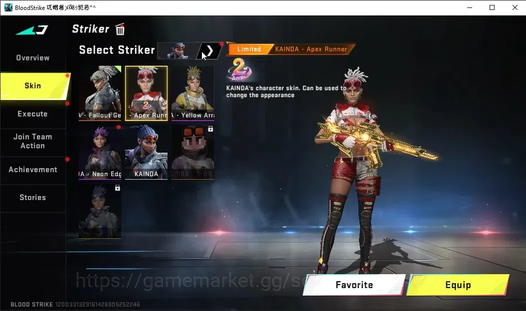 Blood Strike Accounts ASIA | Eternal D.Eagle | Collab TR [JACK-Takemichi image 18