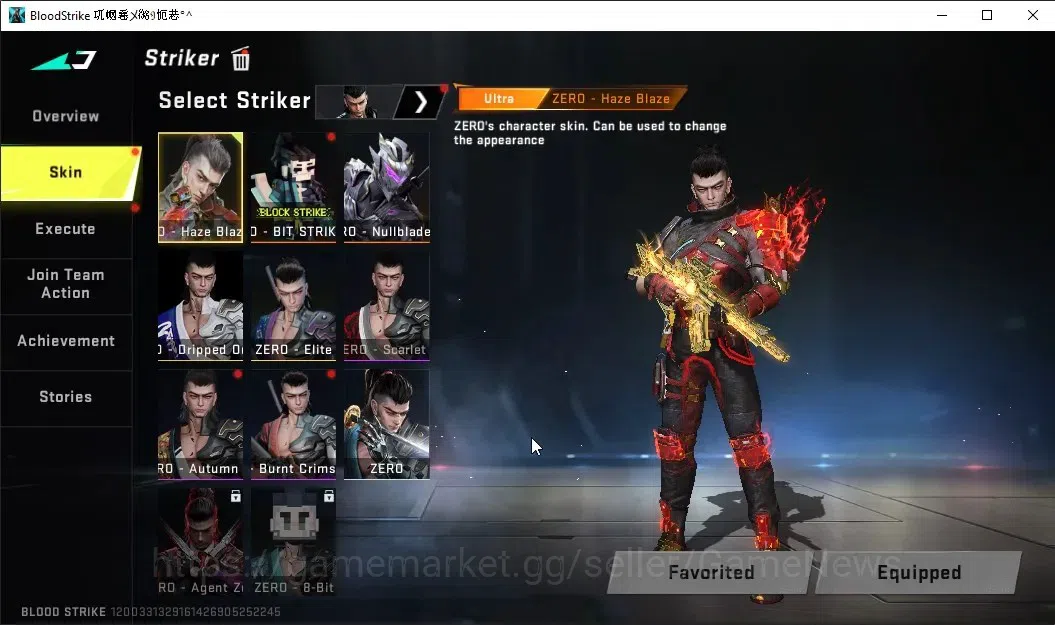 Blood Strike Accounts ASIA | Eternal D.Eagle | Collab TR [JACK-Takemichi image 3
