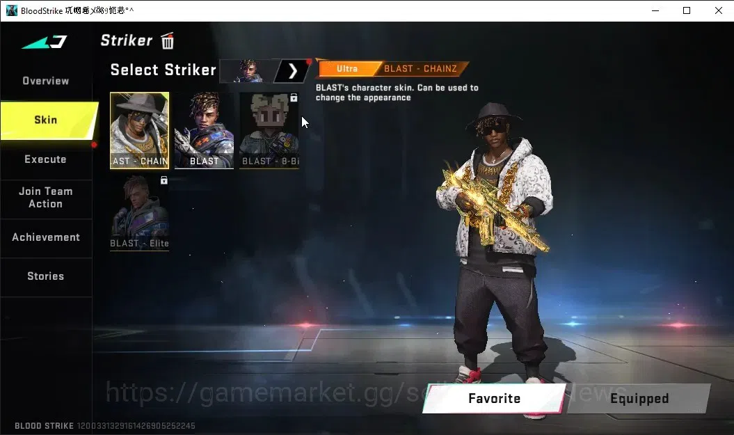 Blood Strike Accounts ASIA | Eternal D.Eagle | Collab TR [JACK-Takemichi image 6