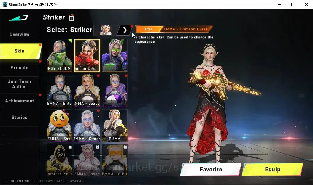 Blood Strike Accounts ASIA | Eternal D.Eagle | Collab TR [JACK-Takemichi image 8