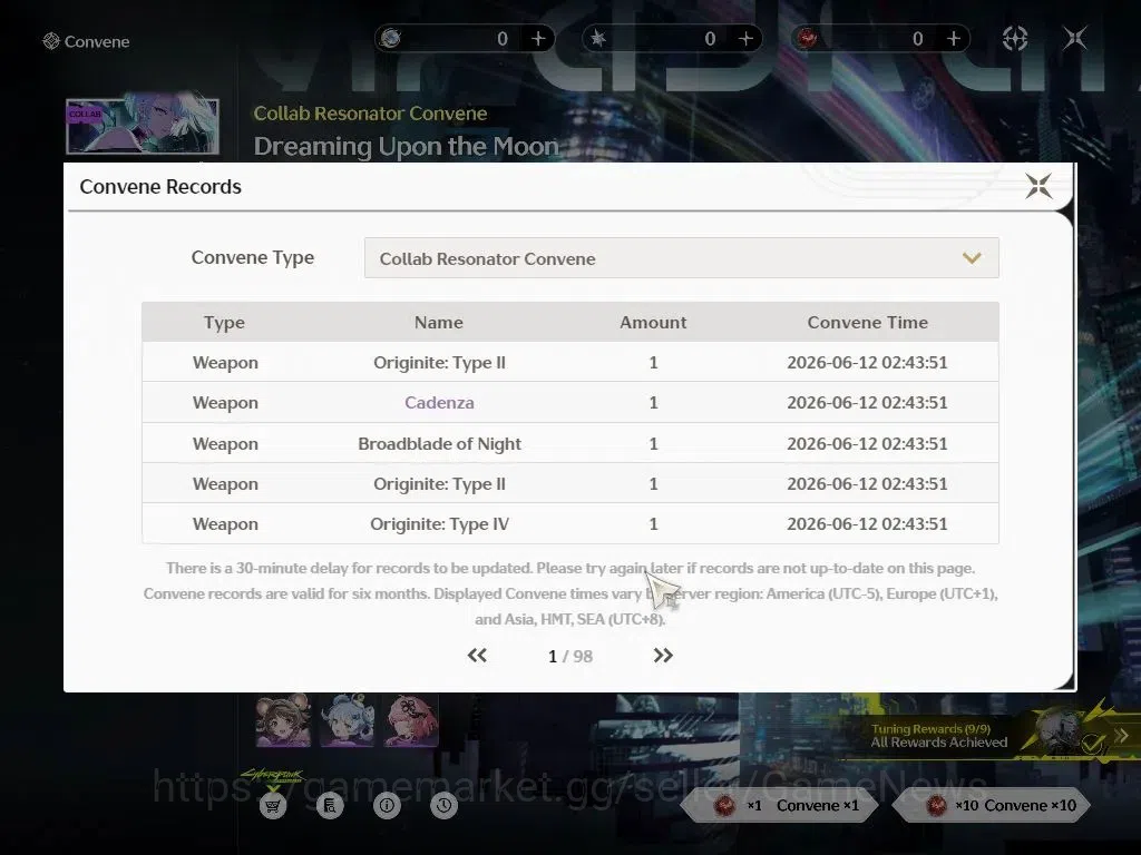 Wuthering Waves Accounts NA|UL 49|2 Limited|Lucy R5+Sign,Rebecca|153 Lustro image 13