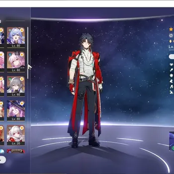 Honkai Star Rail Accounts Others Asia|TL 70|2 PremTeam|20 Limited (Castorice,Evernight,Cyrene,Tribbie E1,T Herta