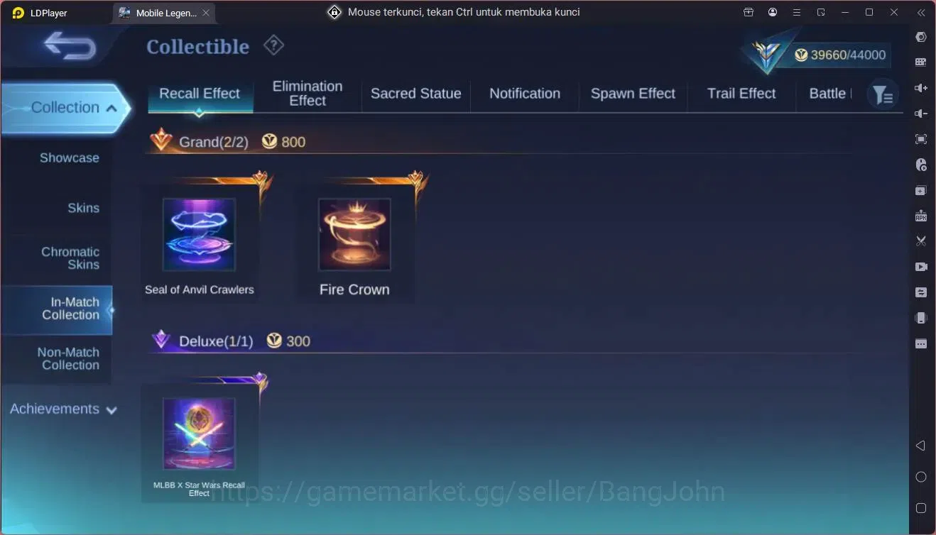 Mobile Legends: Bang Bang Accounts Global|Hero 90|Skin 56|Expert|Legend Franco|STARWA image 12