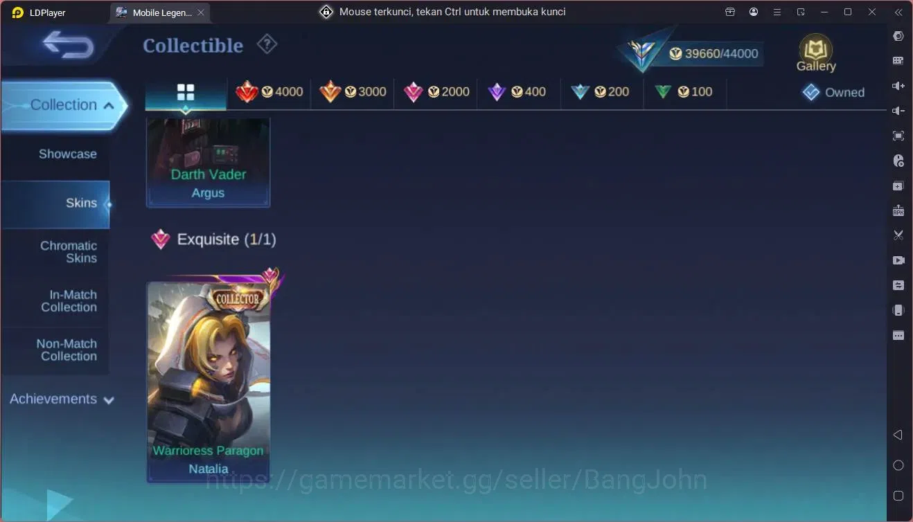Mobile Legends: Bang Bang Accounts Global|Hero 90|Skin 56|Expert|Legend Franco|STARWA image 18