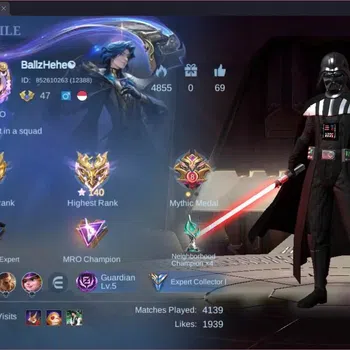 Mobile Legends: Bang Bang Collector Global|Hero 90|Skin 56|Expert|Legend Franco|STARWA image 1