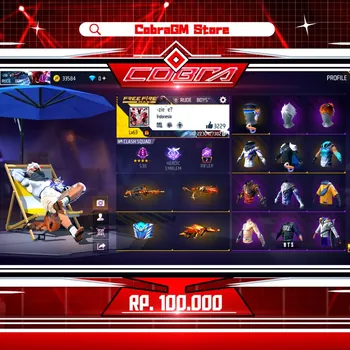 Free Fire Accounts Akun Free Fire Vault 386 - Infinity Conductor - BTS - Kakashi - Joker - Bunny - Sg Mamba