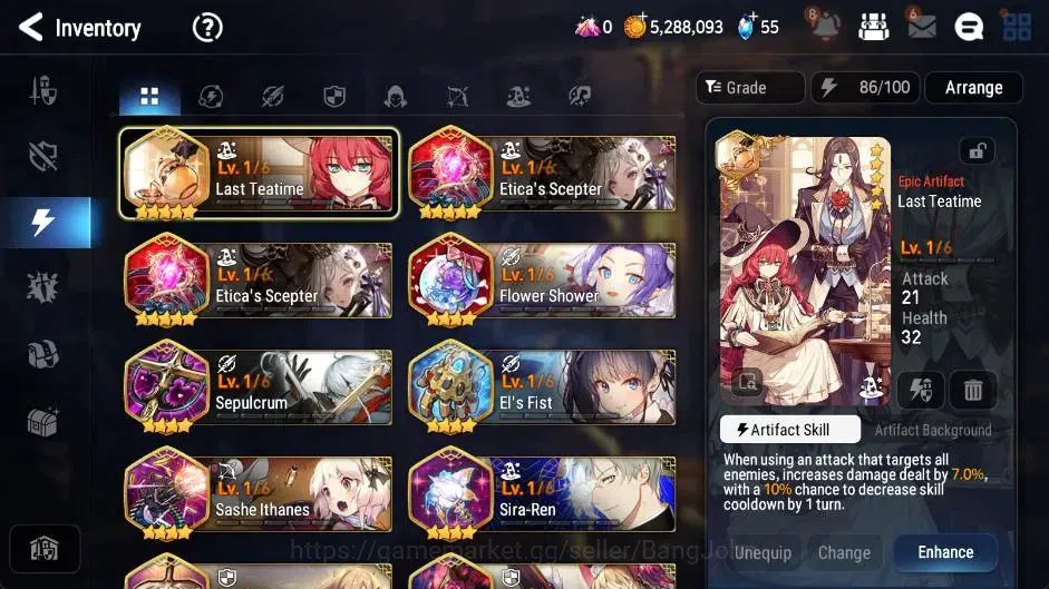 Epic Seven Accounts Global | Starter|2 ML(Specimen Sez,Rhianna & Lucie image 12