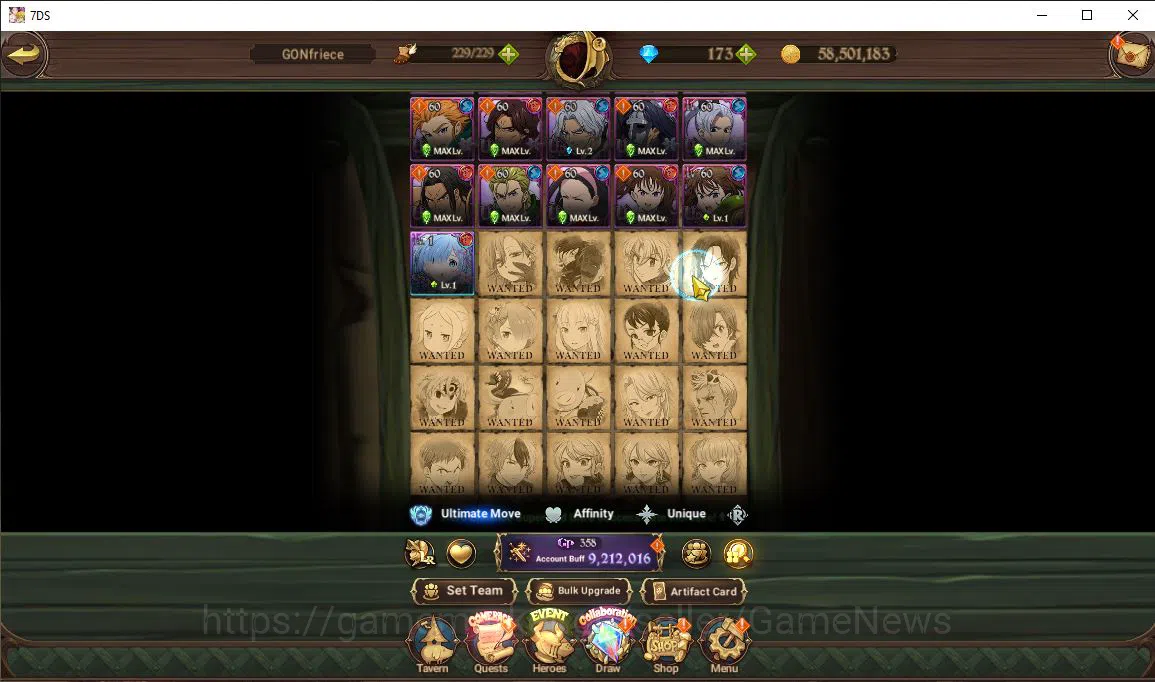 The Seven Deadly Sins: Grand Cross Accounts Asia|9,2M CC|12 LR+12 UR+Many Collab|Cusack2/6,Bru image 13