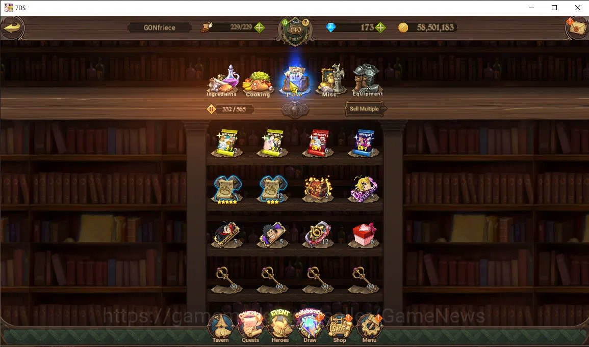 The Seven Deadly Sins: Grand Cross Accounts Asia|9,2M CC|12 LR+12 UR+Many Collab|Cusack2/6,Bru image 4