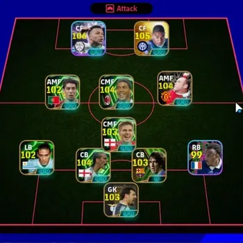 eFootball Accounts Legends & Iconic Players Android|7 Show Time Kylian Mbappe|12 Epic Adriano,Ronaldinho,Wayne Rooney,Rio