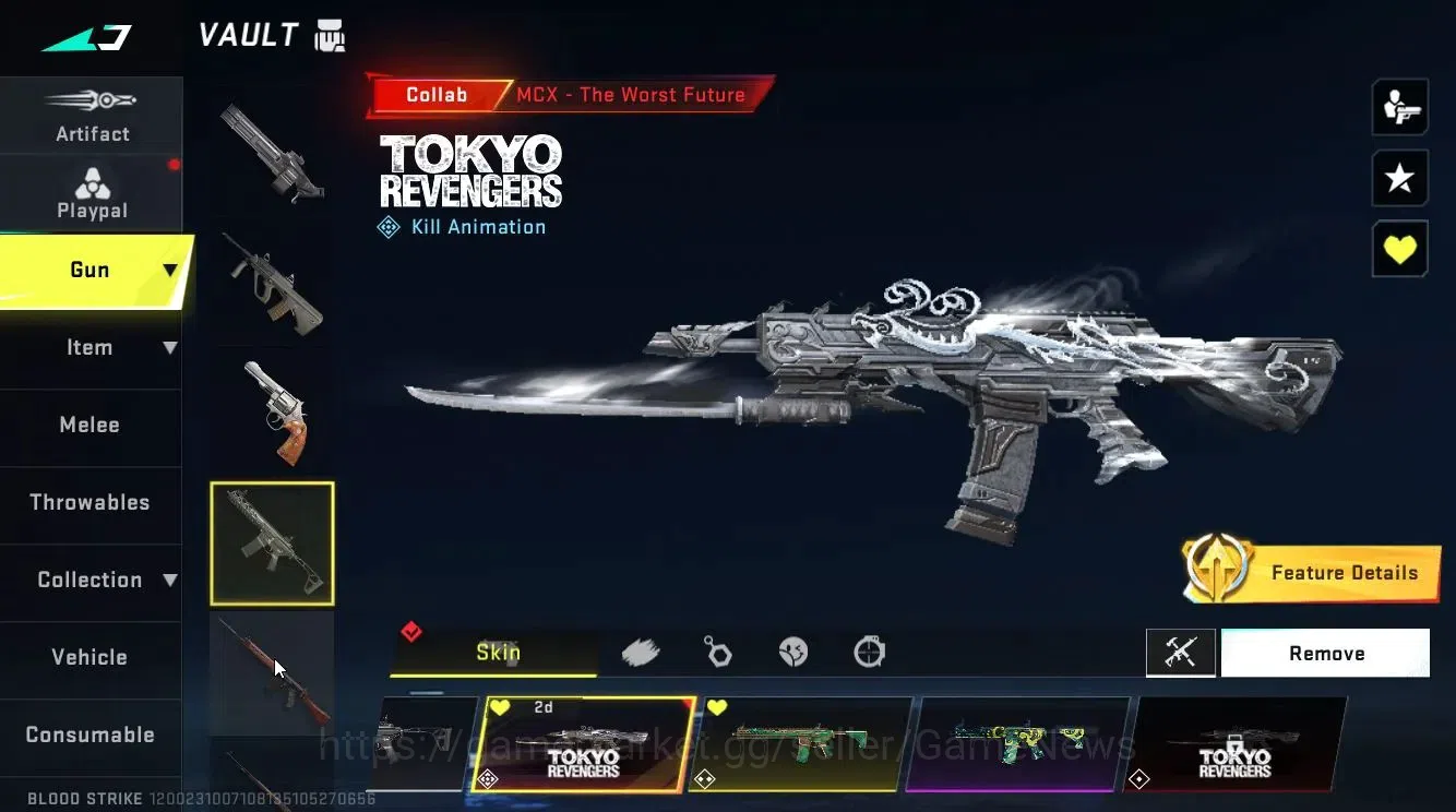 Blood Strike Accounts ASIA|ETERNAL DEagle-Scorpius Lv2|5 Collab [Lucian- image 20