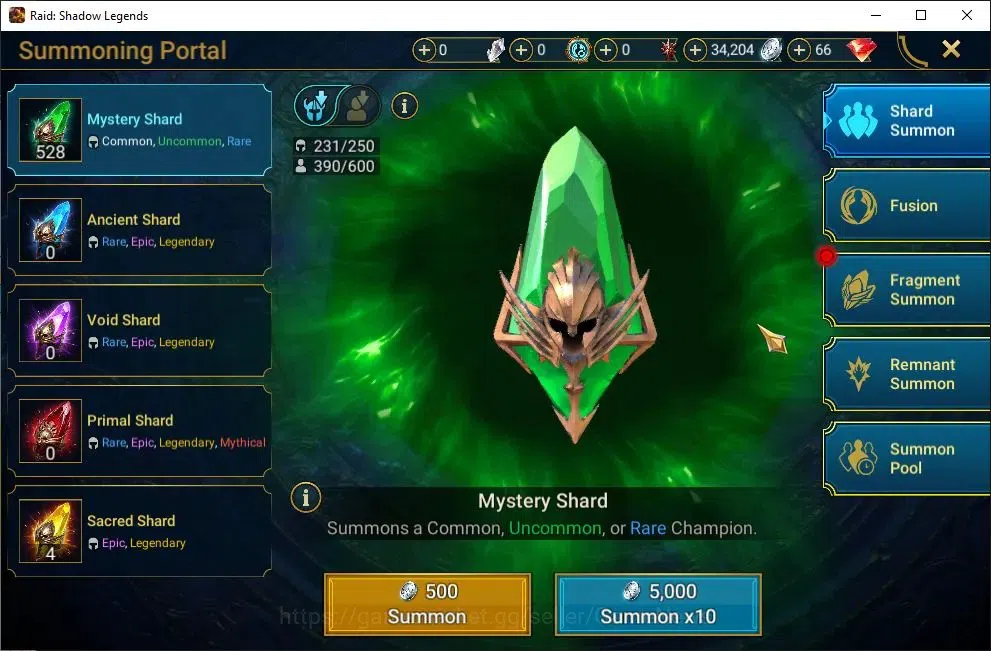 Raid: Shadow Legends Accounts Lv6 995K Power|2 Mythic(Gharol Bloodmaul,Androc)|2 image 14