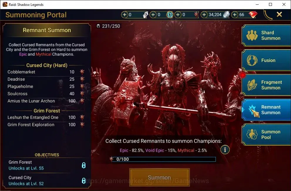 Raid: Shadow Legends Accounts Lv6 995K Power|2 Mythic(Gharol Bloodmaul,Androc)|2 image 17