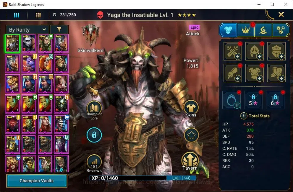 Raid: Shadow Legends Accounts Lv6 995K Power|2 Mythic(Gharol Bloodmaul,Androc)|2 image 5