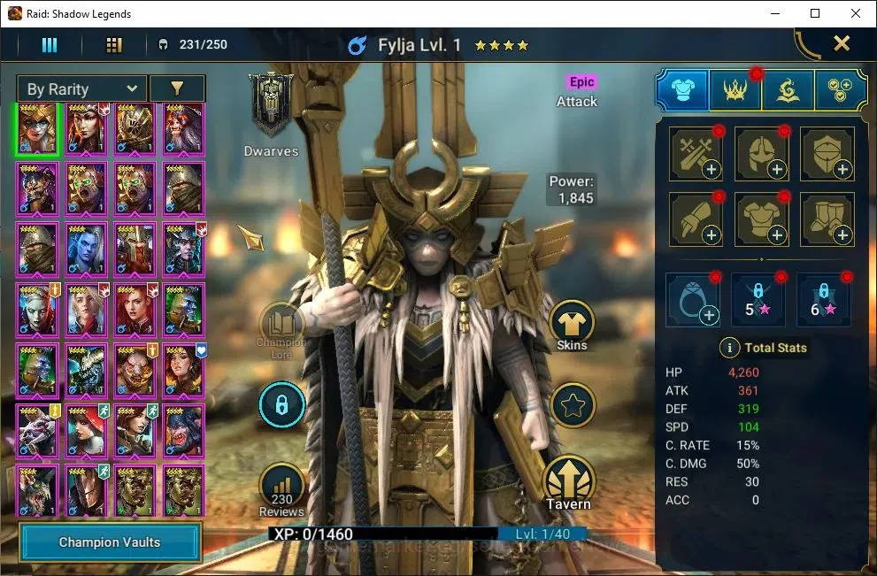 Raid: Shadow Legends Accounts Lv6 995K Power|2 Mythic(Gharol Bloodmaul,Androc)|2 image 6