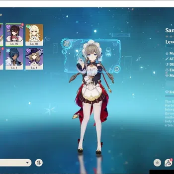 Genshin Impact Accounts Starter ASIA|AR 25 allunset|Starter limited Sandrone+STD char(qiqi,beidou,diona,ifa,etc) |Spiral