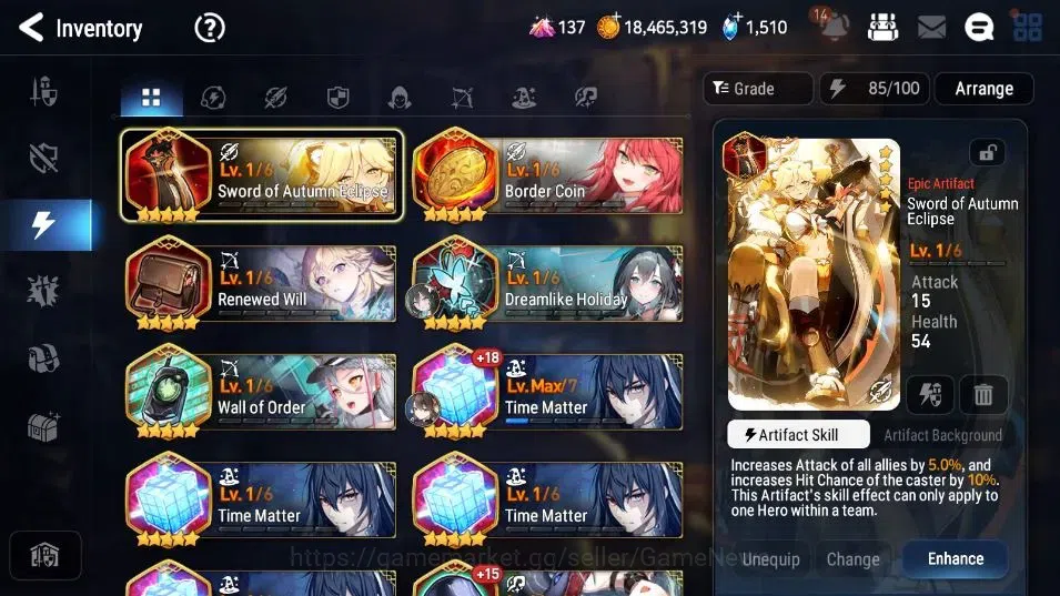 Epic Seven Accounts Global Unverif| 6 ML (Shepherd ot Dark Diene, LOTS image 10