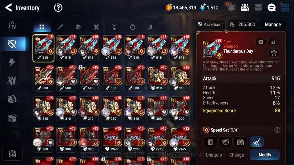 Epic Seven Accounts Global Unverif| 6 ML (Shepherd ot Dark Diene, LOTS image 9