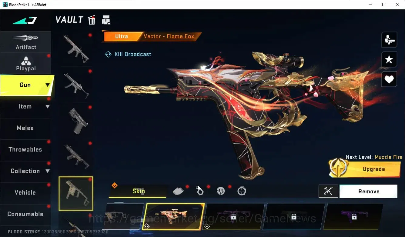 Blood Strike Accounts ASIA|ETERNAL DeAgle-Scorpion+Collab 7DS Karl98,QBZ image 14