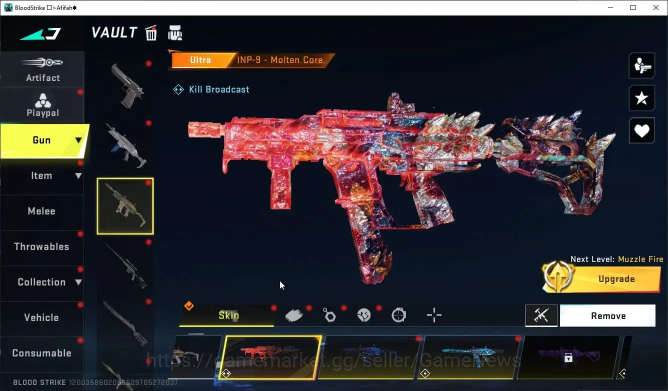 Blood Strike Accounts ASIA|ETERNAL DeAgle-Scorpion+Collab 7DS Karl98,QBZ image 15
