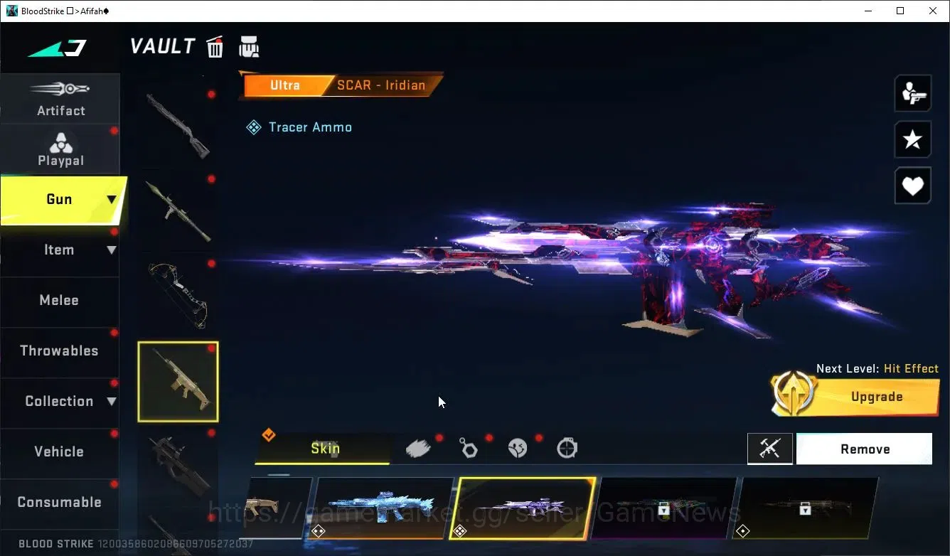 Blood Strike Accounts ASIA|ETERNAL DeAgle-Scorpion+Collab 7DS Karl98,QBZ image 16
