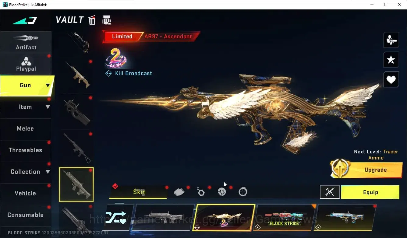 Blood Strike Accounts ASIA|ETERNAL DeAgle-Scorpion+Collab 7DS Karl98,QBZ image 18