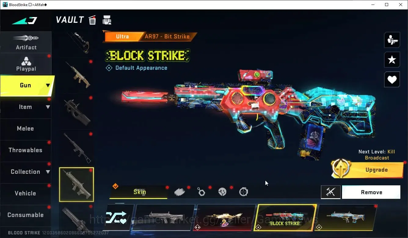 Blood Strike Accounts ASIA|ETERNAL DeAgle-Scorpion+Collab 7DS Karl98,QBZ image 19