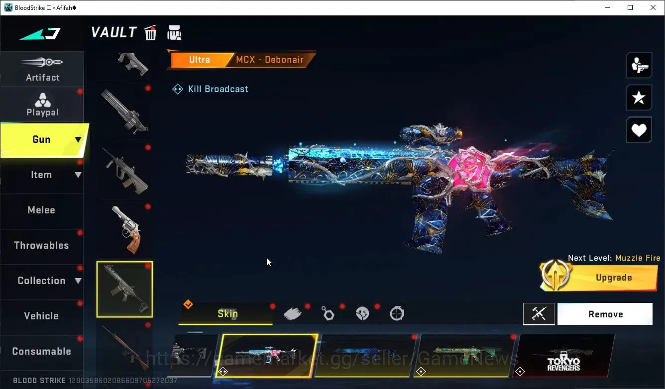 Blood Strike Accounts ASIA|ETERNAL DeAgle-Scorpion+Collab 7DS Karl98,QBZ image 20