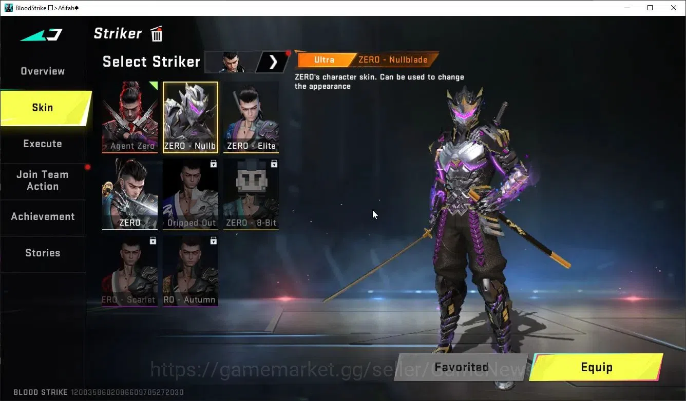 Blood Strike Accounts ASIA|ETERNAL DeAgle-Scorpion+Collab 7DS Karl98,QBZ image 4