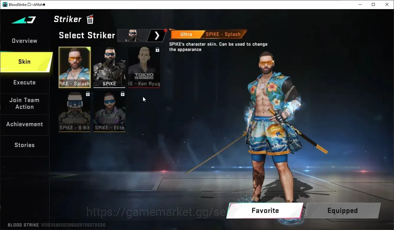 Blood Strike Accounts ASIA|ETERNAL DeAgle-Scorpion+Collab 7DS Karl98,QBZ image 6
