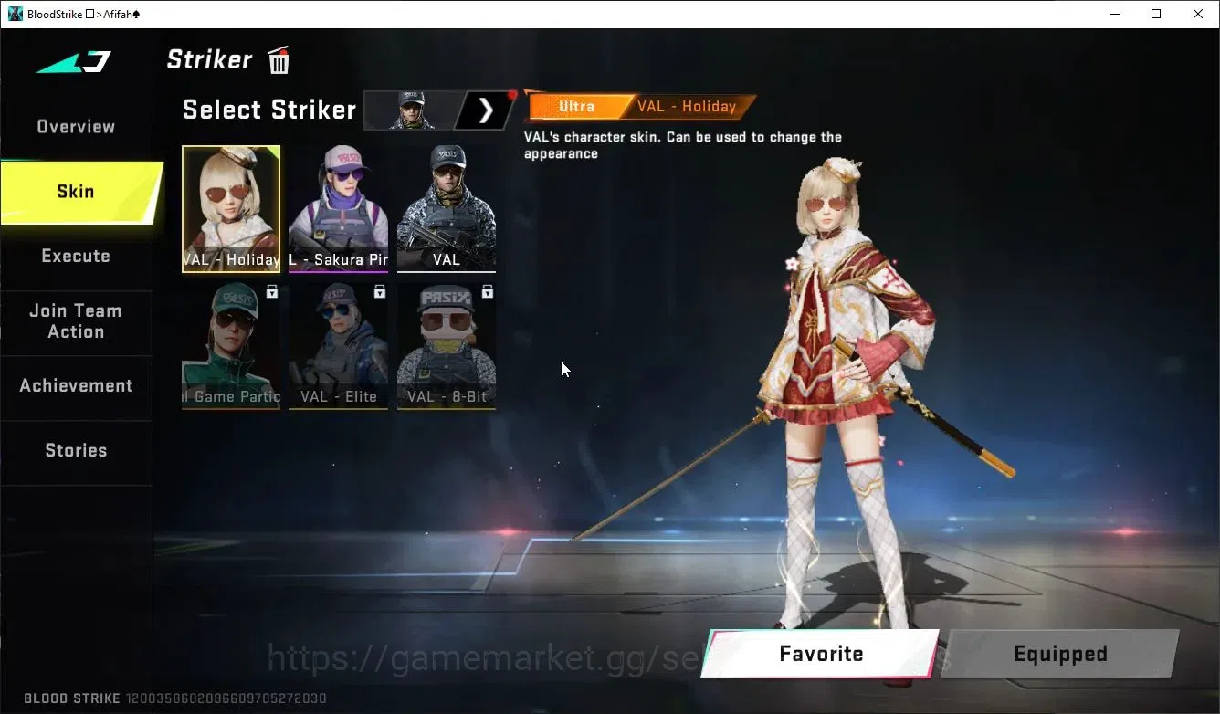 Blood Strike Accounts ASIA|ETERNAL DeAgle-Scorpion+Collab 7DS Karl98,QBZ image 7