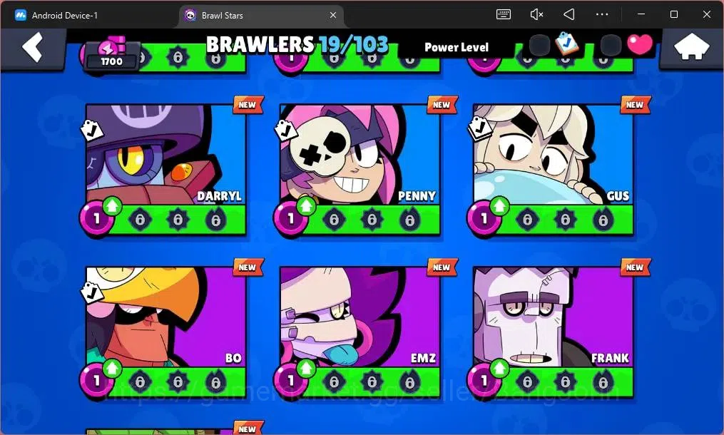Brawl Stars Accounts Global | 1700 Trophy|19 Brawler|2 Max Hypercharge image 7