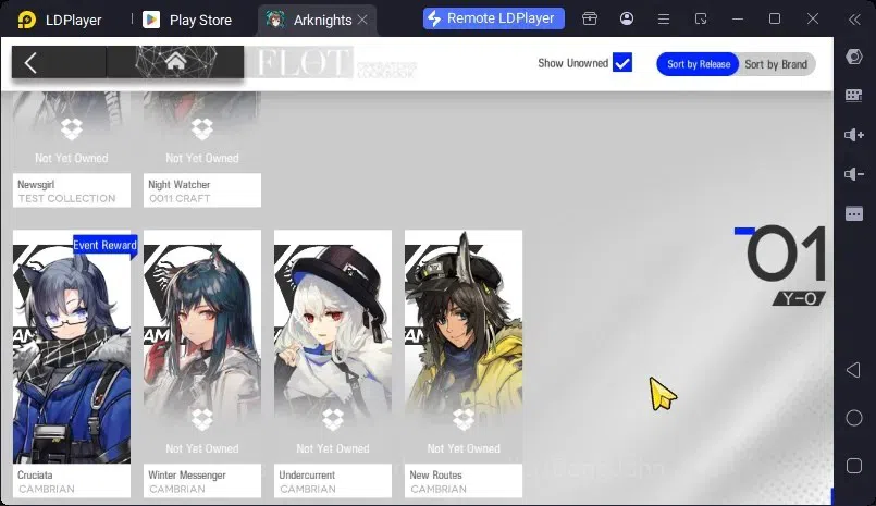 Arknights Accounts Global Lv35 1 Limited Virtuosa Other 6* Thorns, Sa image 11