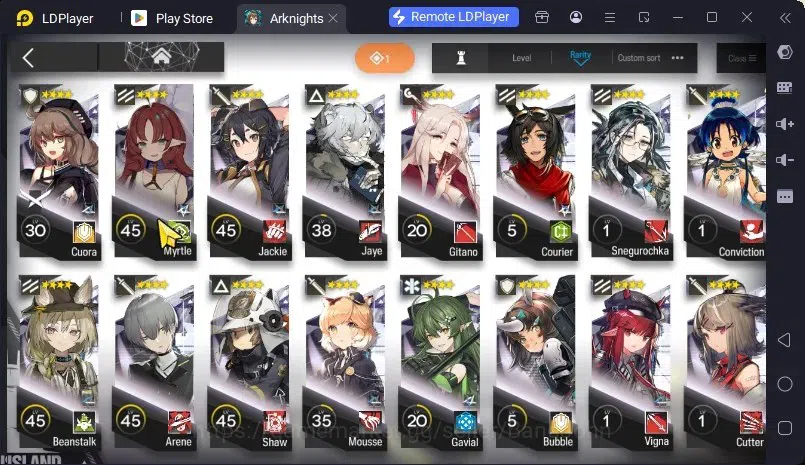 Arknights Accounts Global Lv35 1 Limited Virtuosa Other 6* Thorns, Sa image 5