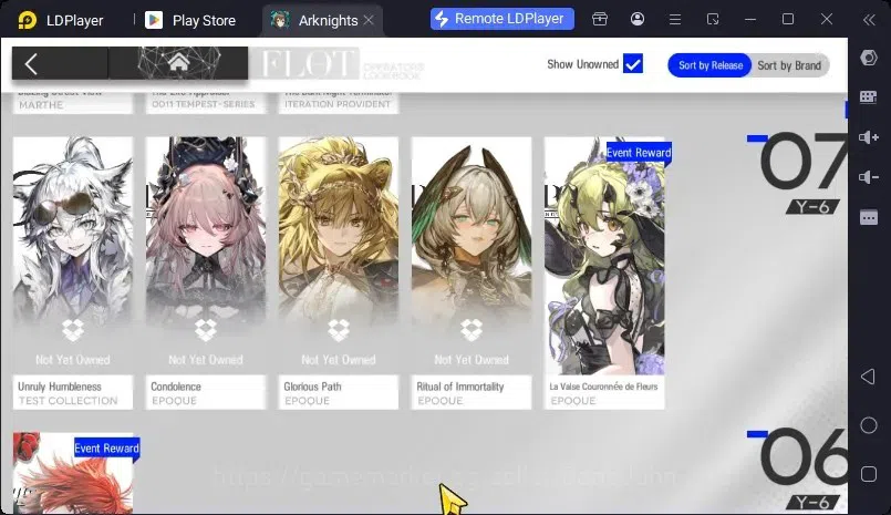 Arknights Accounts Global Lv35 1 Limited Virtuosa Other 6* Thorns, Sa image 9