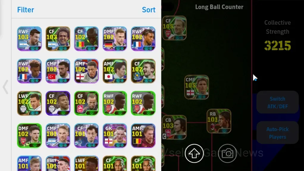 Buy eFootball Accounts - Android | Power 3215 | 2 BigTime Old | 25