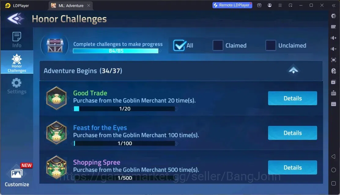 Mobile Legends: Adventure Accounts Global |LV 485|10B Power|VIP 10|Camp 83-17|Hero 399|42 Nexus|52Awaken|12Epic|5Rare 3